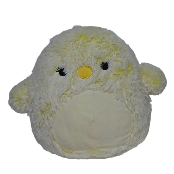 Squishmallows FuzzAMallow Aimee Yellow Chicken Stuffed Animal Plush 14 In Easter - Picture 1 of 6